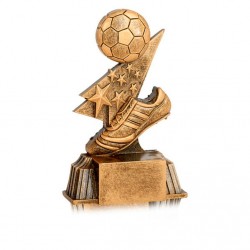 Trofeo de resina Bota